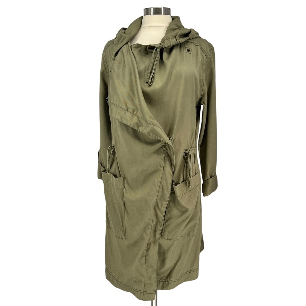 HOLLISTER Light Weight Hooded Trench M - Picture 8 of 13